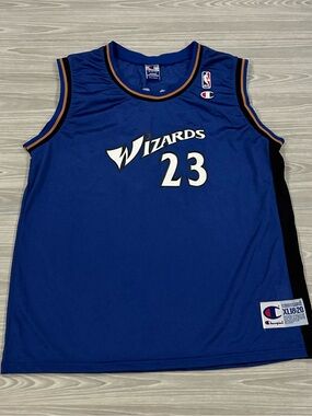 Vintage Champion Washington Wizards #23 Michael Jordan Jersey NBA Youth XL 18-20
